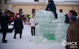 Ледовая горка в Омской крепости повторит местную достопримечательность Ледовая горка в Омской крепости повторит местную достопримечательность