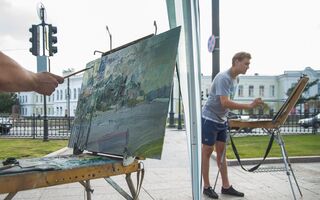 Большая мастерская свободных художников появится под открытым небом в Омске Большая мастерская свободных художников появится под открытым небом в Омске