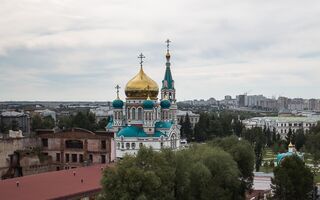 В Омске отметят 20-летие со дня воссоздания Успенского собора. Вспоминаем, как строили святыню В Омске отметят 20-летие со дня воссоздания Успенского собора. Вспоминаем, как строили святыню